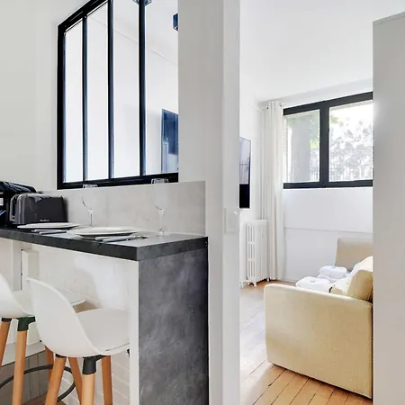 公寓 Cosy Cocoon For 2p Between Monceau & Batignolles *