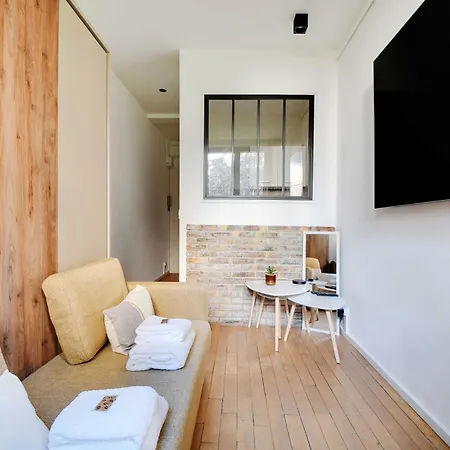 Cosy Cocoon For 2p Between Monceau & Batignolles 公寓 *