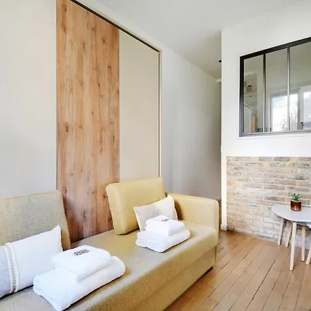 公寓 Cosy Cocoon For 2p Between Monceau & Batignolles *